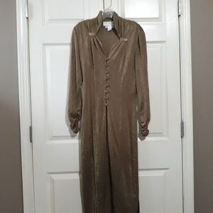 Lori Weidner | Vintage gold evening dress 12